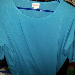 Large Blue LuLaRoe Irma